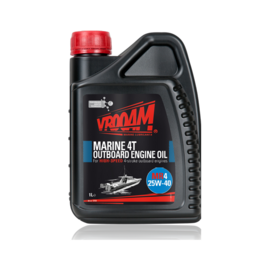 VROOAM MR4 Marine 4T Outboard Engine Oil 1L SAE 25W-40