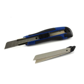 Afbreekmes met metalen huis (18 mm)