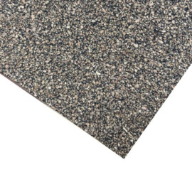 NBR Rubber-kurk pakkingpapier, dikte 5,00 mm, afmetingen vel 1000 x 1000 mm